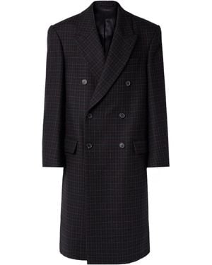 Wardrobe NYC Double-Breasted Coat - Black