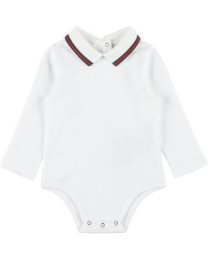 Gucci Long-Sleeved Bodysuit - White