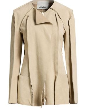 Isabel Marant Suede Coat - Natural