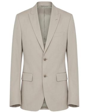 Rier Long-Sleeved Suit Jacket - Grey