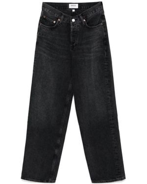 Agolde Straight Jeans - Black