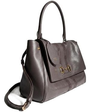 Gucci Paparazzo Medium Top Handle Bag - Brown