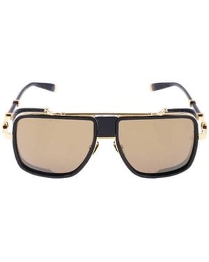 Balmain Logo Sunglasses - Metallic
