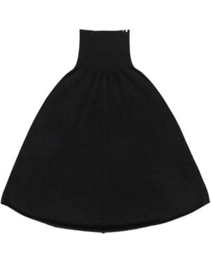 Extreme Cashmere Ease Knitted Skirt - Black