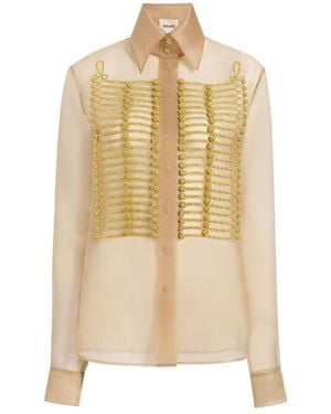 KHAITE Ivy Top - Natural