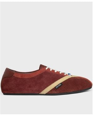 Celine The Flat Sneaker - Red