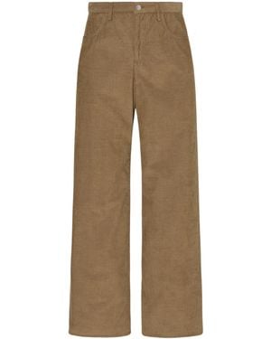 The Row Eglitta Corduroy Pants - Natural