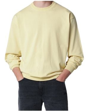 AURALEE Classic Crewneck Jumper - Natural