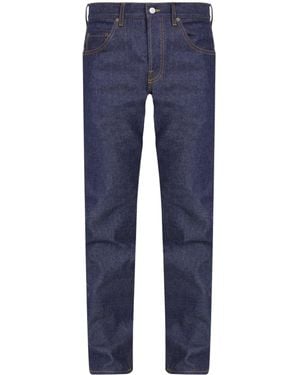 Gucci Tapered Leg Jeans - Blue