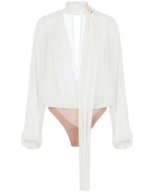 Elisabetta Franchi Bodysuit - White