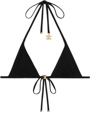 Celine Triomphe Triangle Top - Black
