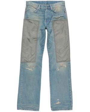 Acne Studios 2010 Regular Fit Distressed Jeans - Blue