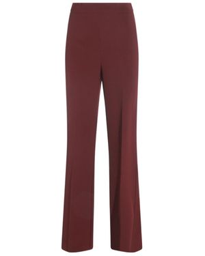 Twinset Pull-On Style Trousers - Red