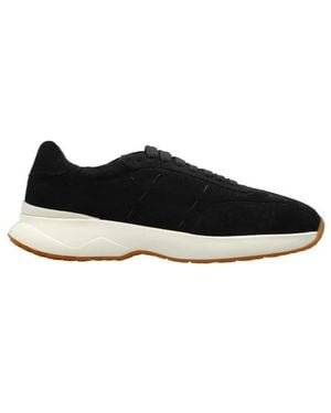 Kiton Lace-Up Sneakers - Black