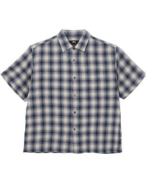 Stussy Liam Plaid Shirt - Blue