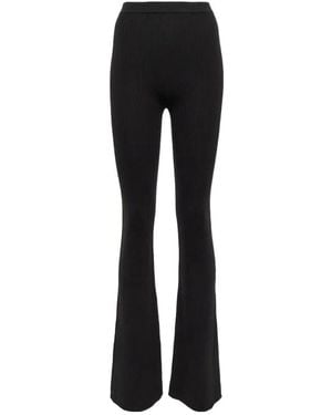 Rick Owens Logo Casual Pants - Black