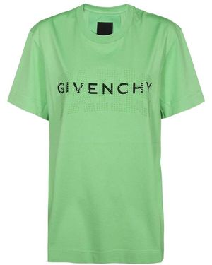 Givenchy Round-Necked T-Shirt - Green