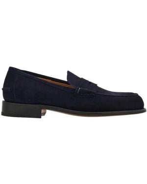 Ferragamo Tramezza Penny Loafer - Blue