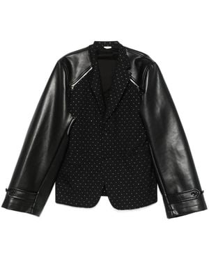 Comme des Garçons Detachable-Panels Blazer - Black