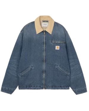 Carhartt Og Detroit Jacket - Blue