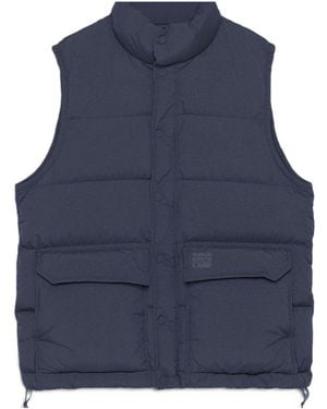 Maison Kitsuné Puffer Gilet - Blue