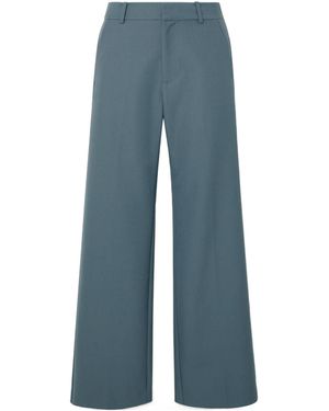 St. Agni Wide Leg Casual Trousers - Blue