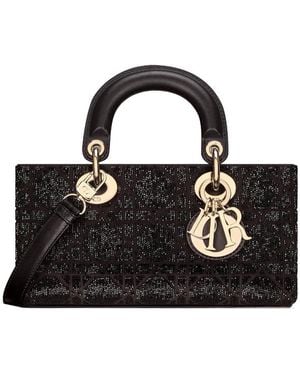 Dior Small Ladyd-Joy Bag - Black