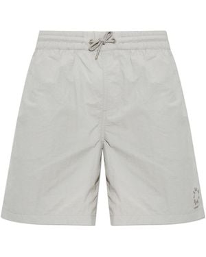 AllSaints Drawstring Swim Trunks - Grey