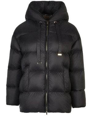 Max Mara Short Roomy Puffer Jacket - Black