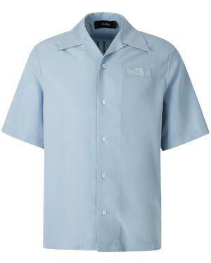 Amiri Short-Sleeved Shirt - Blue