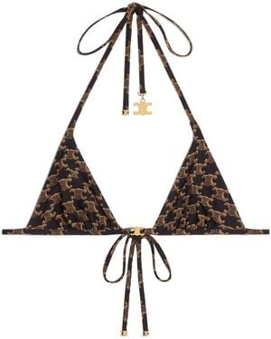 Celine Triomphe Triangle Top - Metallic