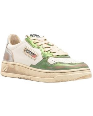 Autry Supvint Trainers - Metallic