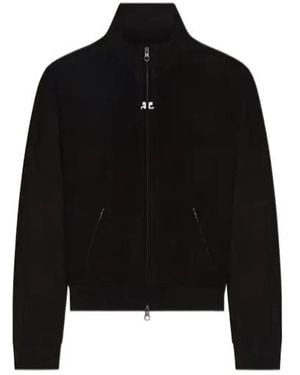 Courreges Zip-Up Jacket - Black