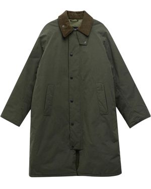 Barbour Long-Sleeved Coat - Green