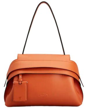 Tod's Wave Small Shoulder Bag - Orange