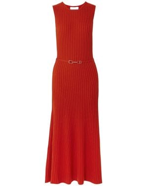 Gabriela Hearst Sleeveless Dress - Red