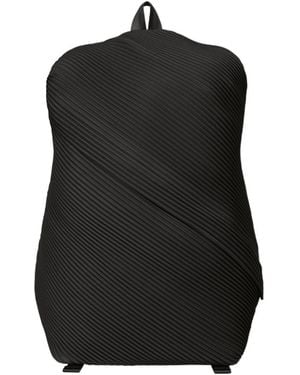 Pleats Please Issey Miyake Pleats Please Issey Miyake Bias Pleats Backpack - Black