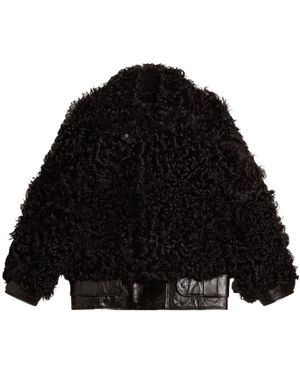 Golden Goose Shearling Jacket - Black