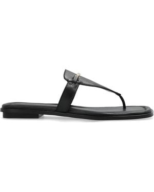 Michael Kors Michael Lena T-Strap Sandals - Brown