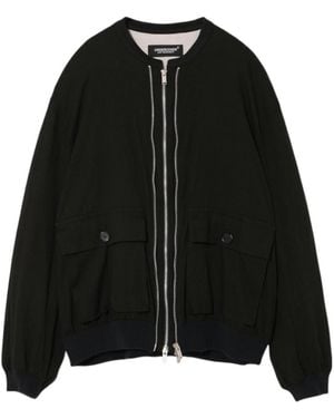 Undercover Long Sleeve Casual Jacket - Black