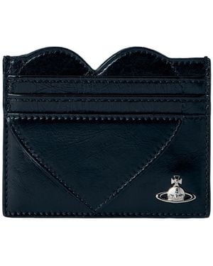 Vivienne Westwood Heart Card Holder - Blue