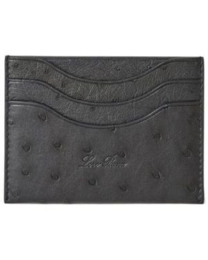 Loro Piana Logo Card Holder - Grey