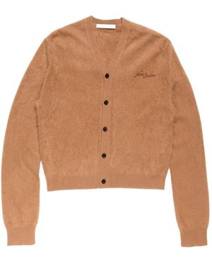 Acne Studios V-Neck Cardigan - Brown