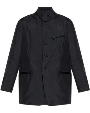 Y-3 Button-Fastening Shirt Jacket - Blue
