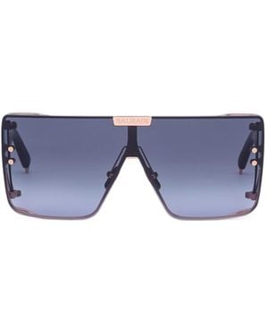 Balmain Logo Sunglasses - Blue