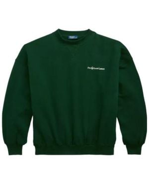 Polo Ralph Lauren Logo-Detail Sweater - Green