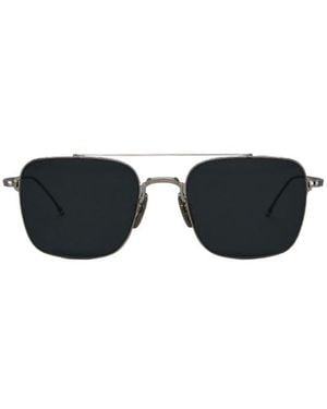 Thom Browne Eyewear Squared Frame Sunglasses - Black