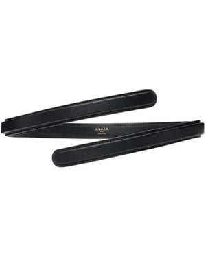 Alaïa Flex Belt - White