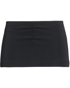 Balenciaga Basic Color Split Skirt - Black