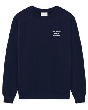 Drole de Monsieur Long Sleeve Sweatshirt - Blue